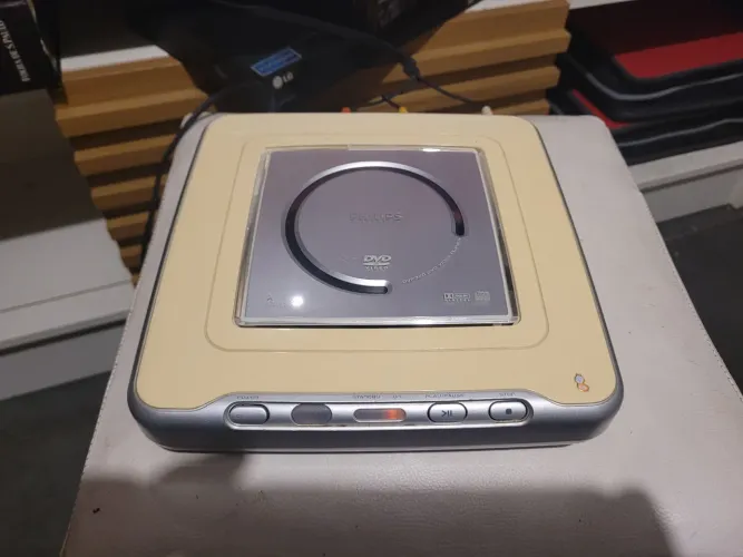 DVD Player Philips DVP320 Vintage - Funcionando Perfeitamente