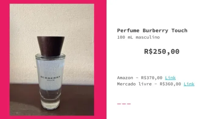 Burberry Touch 100ml