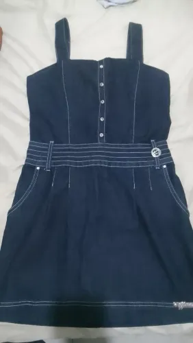 Vestidos Jeans, tamanhos M e G