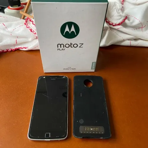 Moto Z Play + Módulo JBL SoundBoost + Caixa Original
