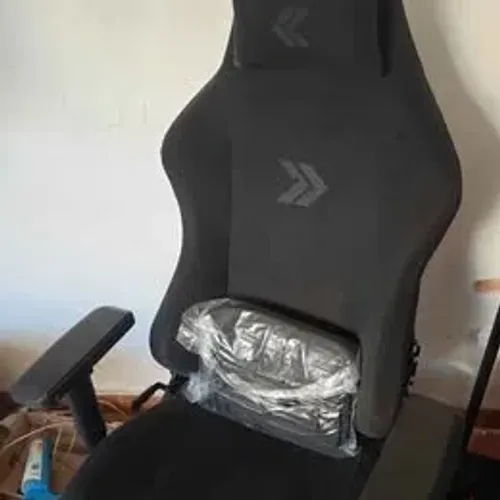 Cadeira Gamer KBM! Gaming CG700 Preto, Tecido, Até 150 kg.