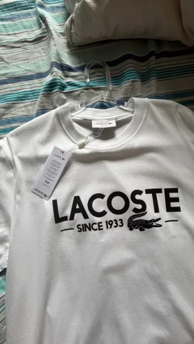 Camisa Lacoste Branca Original