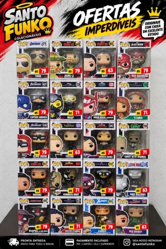 Funko Pops Marvel