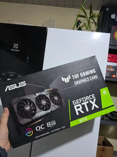 Placa de vídeo RTX 3070 8GB OC TUF GAMING