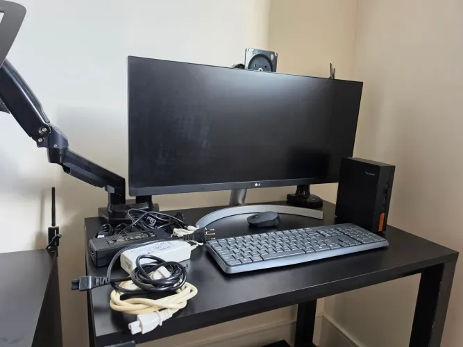 Mini pc i7 64gb de ram mais monitor ultrawide