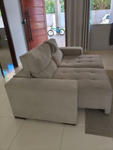 Sofá Retrátil 2,00m - Confortável e Espaçoso