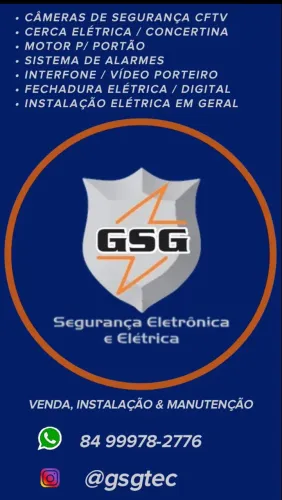 Segurança eletrônica e elétrica - Gsgtec