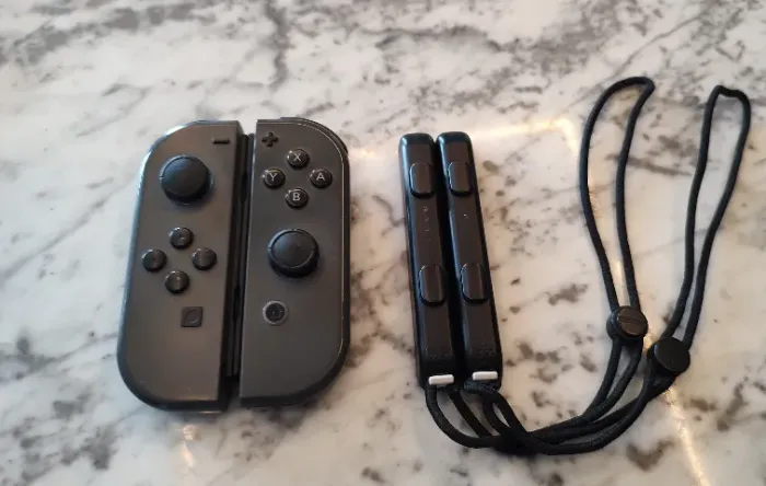 Joy Cons Switch 1 Originais com defeito (Drift e botão R)