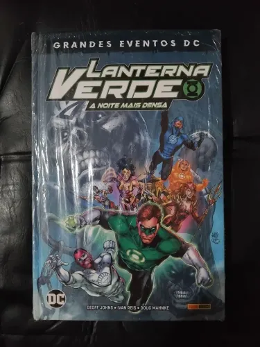 HQ - Lanterna Verda A Noite Mais Densa (Novo/Lacrado) - Grandes Eventos DC