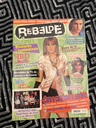 REVISTA OFICIAL REBELDE DULCE MARIA - ACÚSTICO RBD 2007