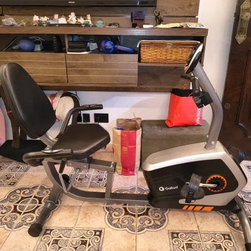 Bicicleta ergométrica horizontal Gallant semi nova em ótimo estado de conservação