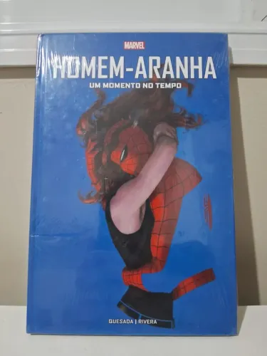 (NOVO) HQ HOMEM ARANHA - UM MOMENTO NO TEMPO (LACRADO, MARVEL COMICS, PANINI)