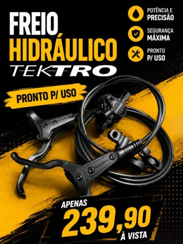 Freio hidráulico tektro..novo sem uso
