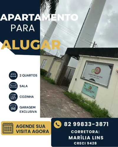 Alugo apartamento semimobiliado.