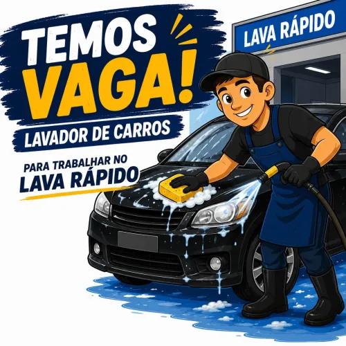 Funcionário para lava rápido lavador de carros automóvel