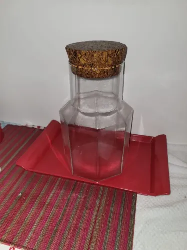 Bomboniere de Vidro com Tampa