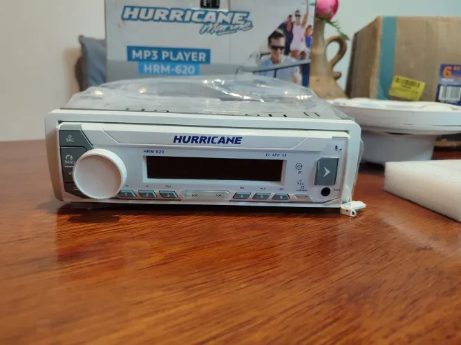auto rádio Hurricane para embarcação