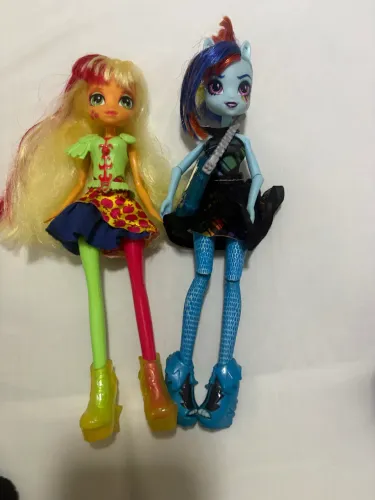 Bonecas equestria girl linha rainbow rocks em perfeito estado