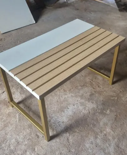 Mesa de centro industrial