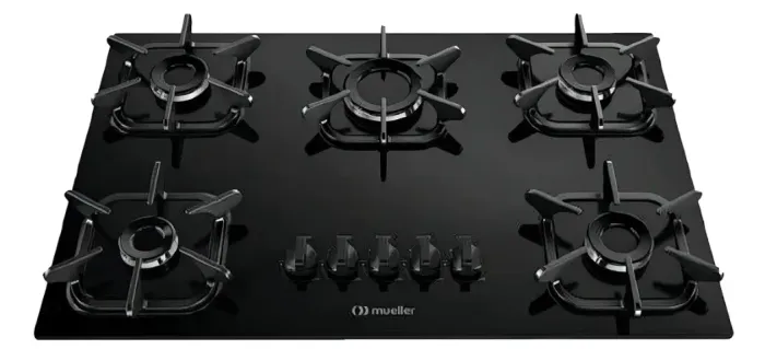 Cooktop 5 bocas Mueller Bivolt G5
