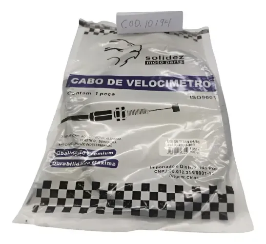 Cabo Do Velocímetro Titan 150 2004 A 2008