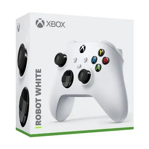 Controle Sem Fio Xbox Series X|S Branco Para PC, Original, Novo, Lacrado