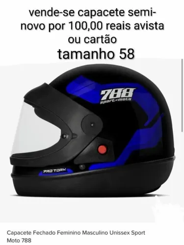 Capacete de moto