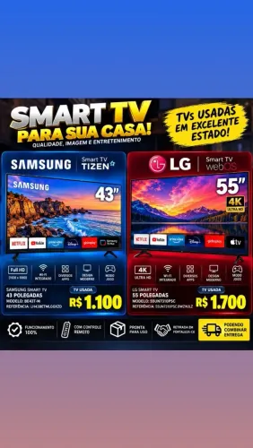 Tv samsung 43 polegadas