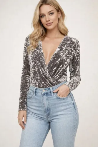 Body Zara veludo tm M