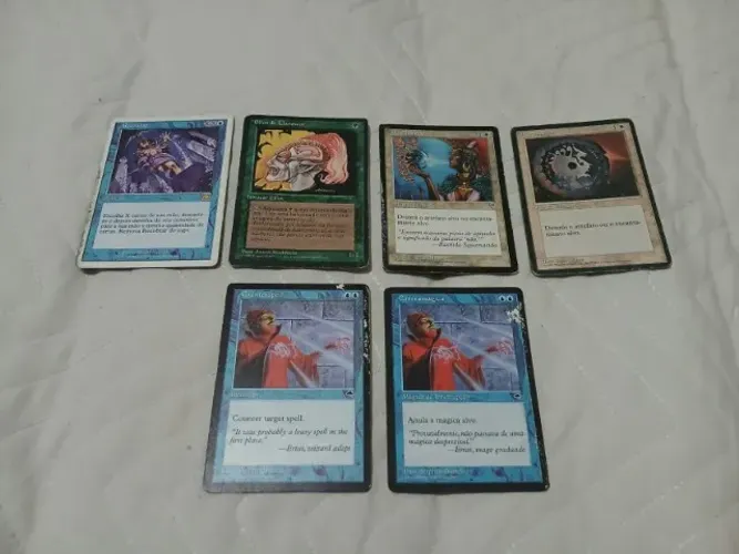 Cartas Magic Antigas Borda Preta (Anos 90)