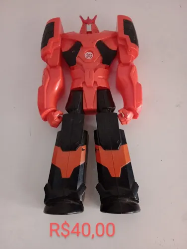 Lote de figura de ação do Transformers
