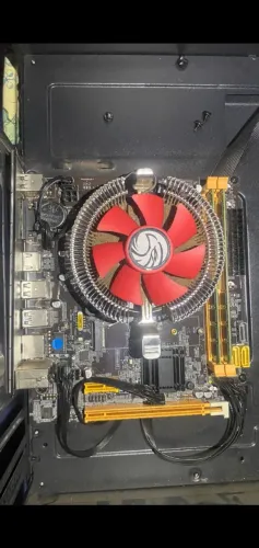 Placa mãe + processador I5 2400