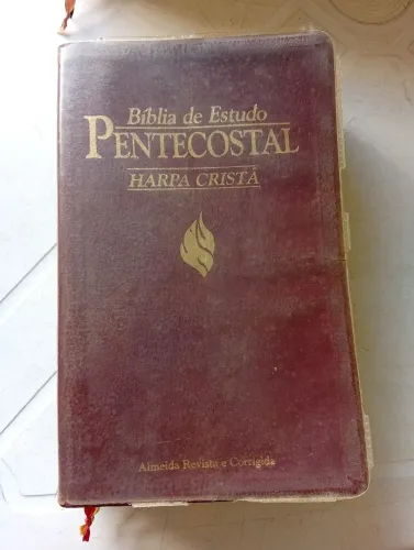 Bíblia de Estudo Pentecostal com Harpa Cristã 