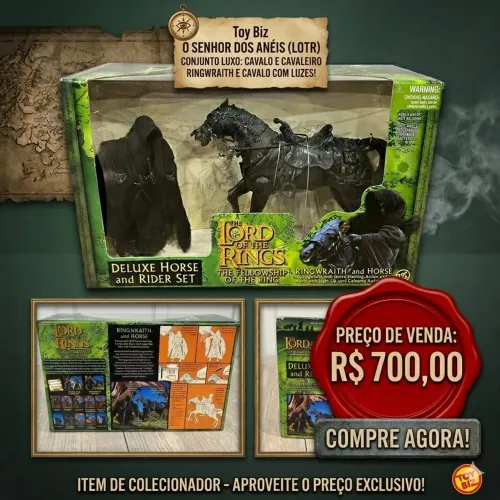 ÚLTIMA CHAMADA: Domine a Terra Média com o Ringwraith Deluxe
