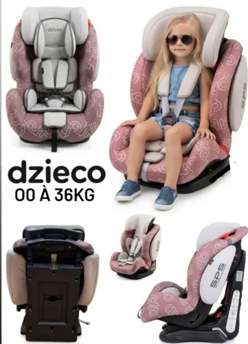 Cadeirinha de Carro Dzieco de 00 à 36kg Reclinável e Confortavel Higienizada completissima