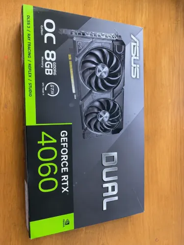 Placa de Vídeo ASUS Dual RTX 4060 OC 8GB GDDR6