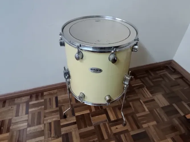 Surdo 16' Bege Prime América com 8 Afinadores