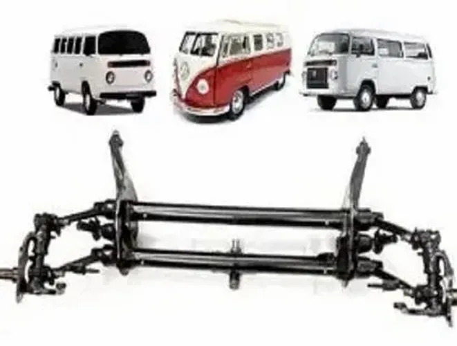 Suspensão de kombi completa recondicionada.