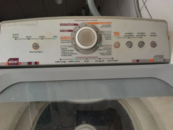 Máquina de lavar Brastemp 11kg funcionando perfeitamente
