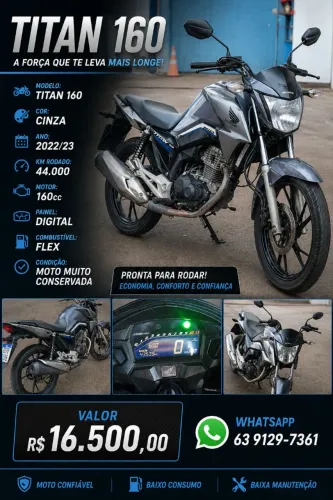 Titan 160 muito nova