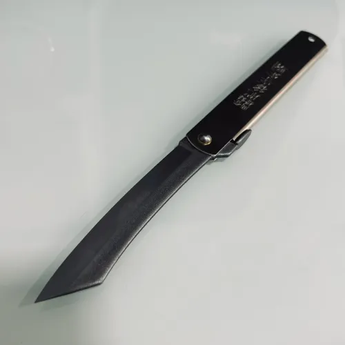 Faca Canivete Higonokami Prateada 21cm Japonesa
