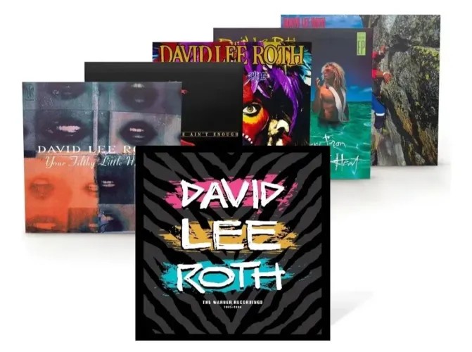 Cds David Lee Roth - The Warner Recordings 1985 - 1994 / 5 Cds