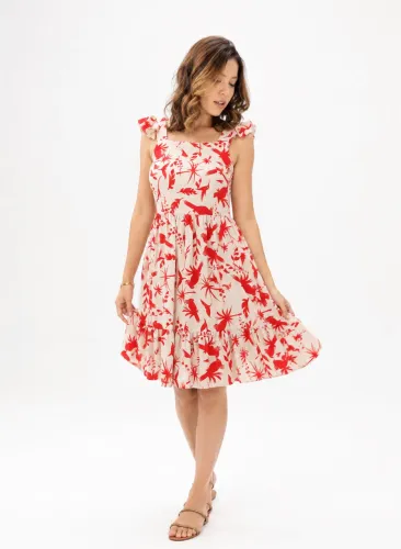 Vestido Estampado Feminino