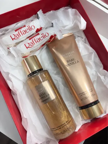 Kit dia dos namorados Body Splash e creme Victoria?s Secret