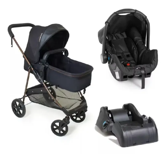 Carrinho e bebe conforto Galzerano