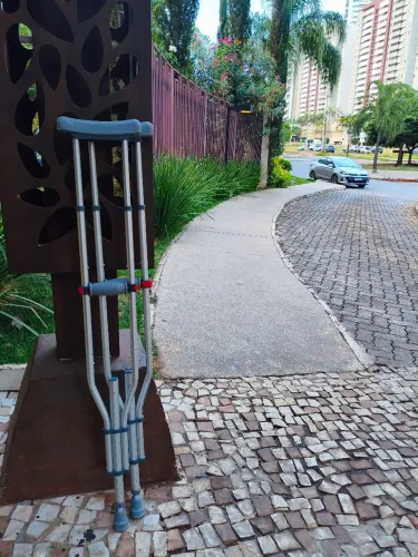 Aluguel de Muleta Axilar com Regulagem de Altura
