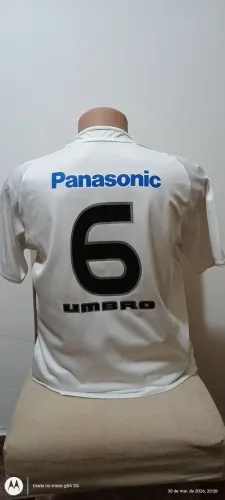 Camisa Santos Original Tam G 2005 com número 6