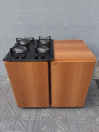 Cooktop com balcão