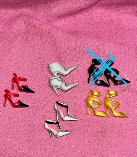 Barbie lote saltos collector