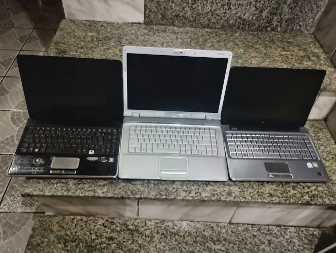 Vendo Lotes 3 Notebook da HP Pavillion